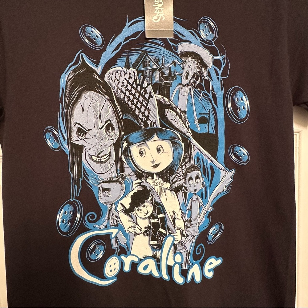 Graphic Tee - Black and Blue